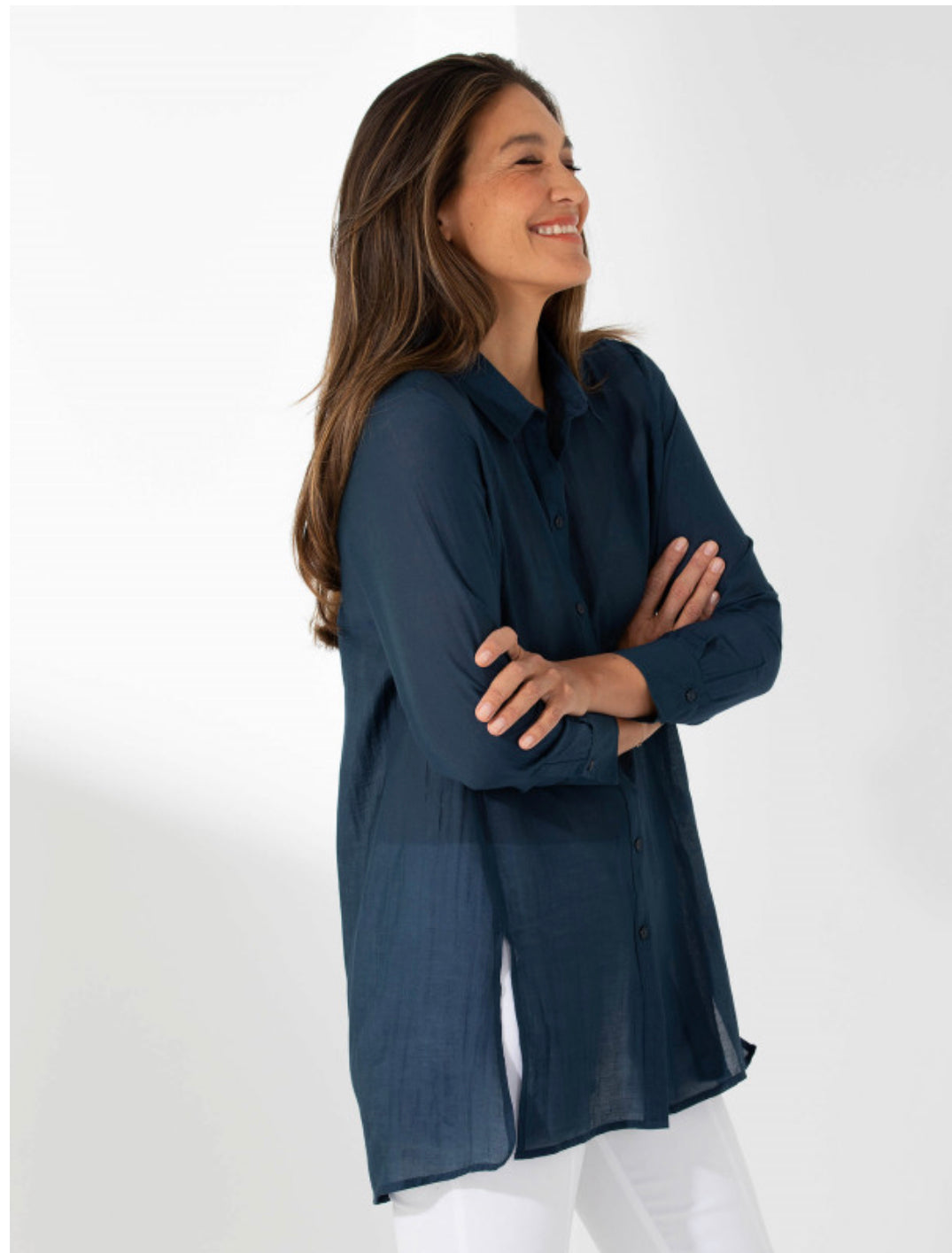 Marco Polo Drape Detail Shirt