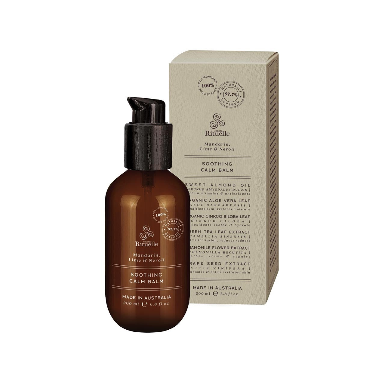 Urban Rituelle Natural Remedy Calm Balm 200ml