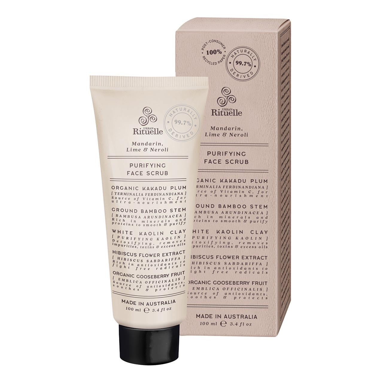 Urban Rituelle Natural Remedy Hydrating Face Cleanser 100ml