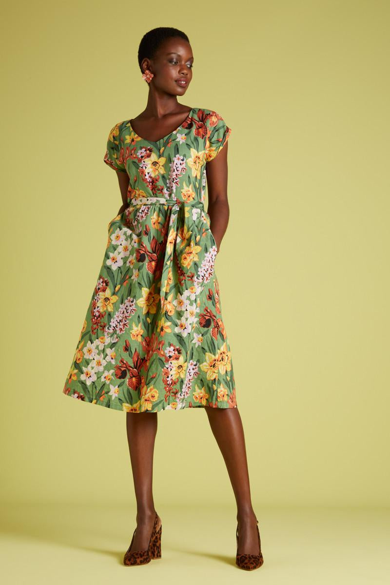 King Louie Vera Loose Fit Dress Tula Jungle Ivy & Grace King Louie Vera Loose Fit Dress Tula Jungle Ivy & Grace