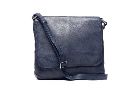 Rugged Hide Joyce Bag Navy