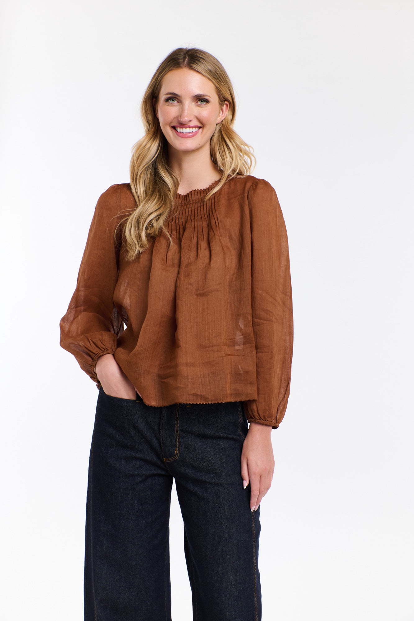 Ariel Pintuck Top Brandy