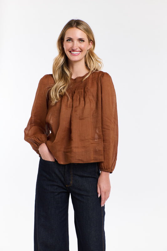 Ariel Pintuck Top Brandy