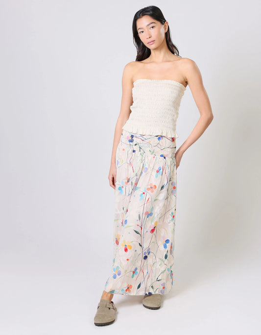 Aurora Floral Print Maxi Skirt
