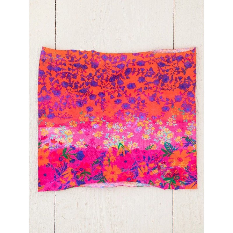 Boho Bandeau Half Pink Om Border