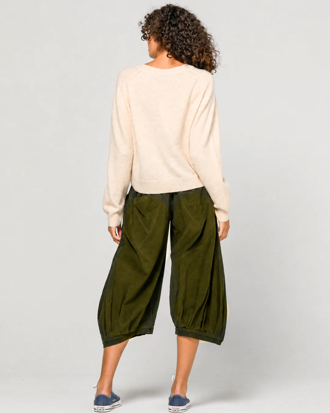 Cord Guru Pant Olive Green