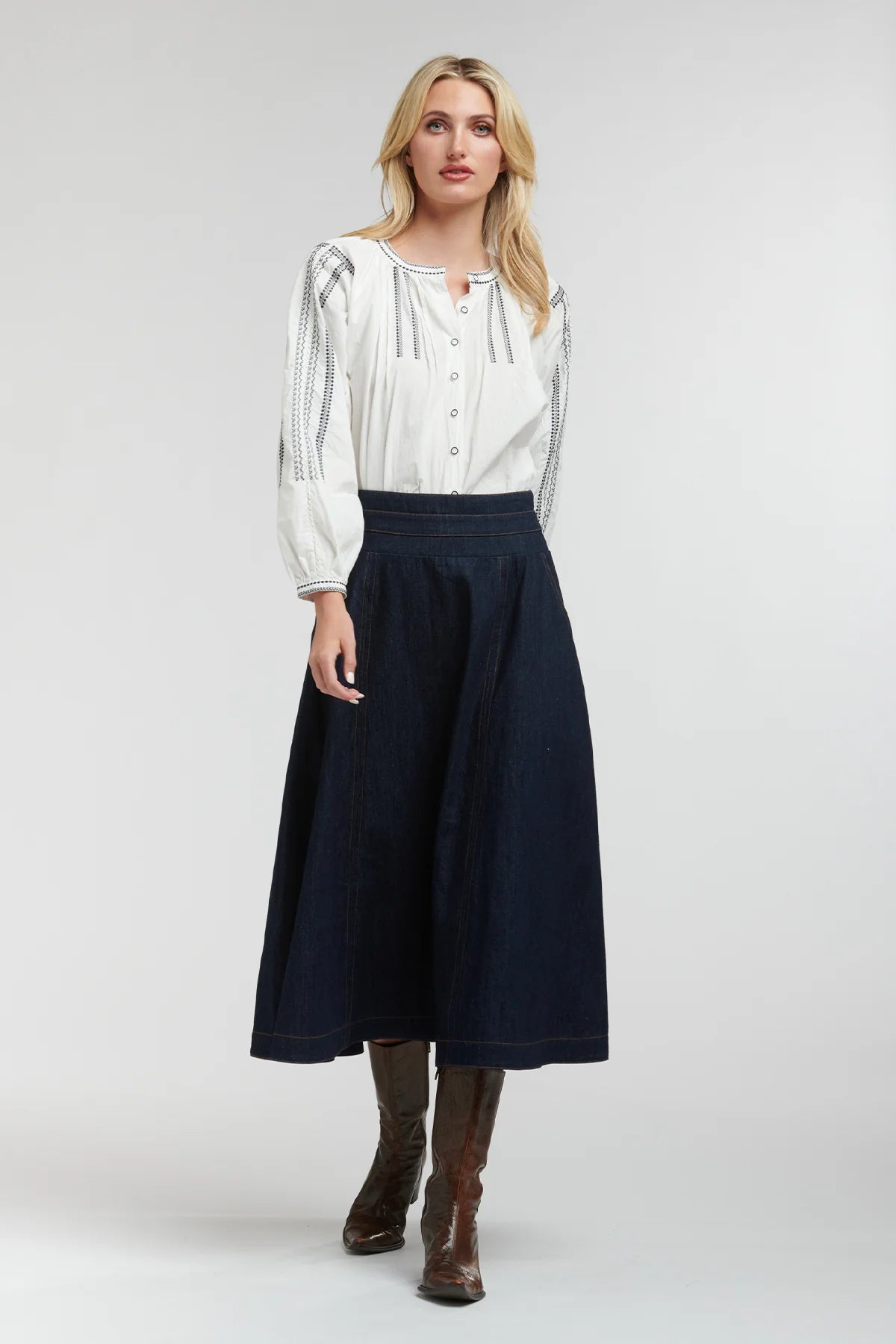 Dakota Denim Skirt