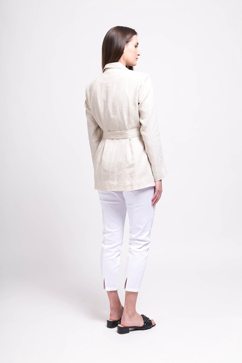 Foil Get Waisted Blazer String Ivy Grace
