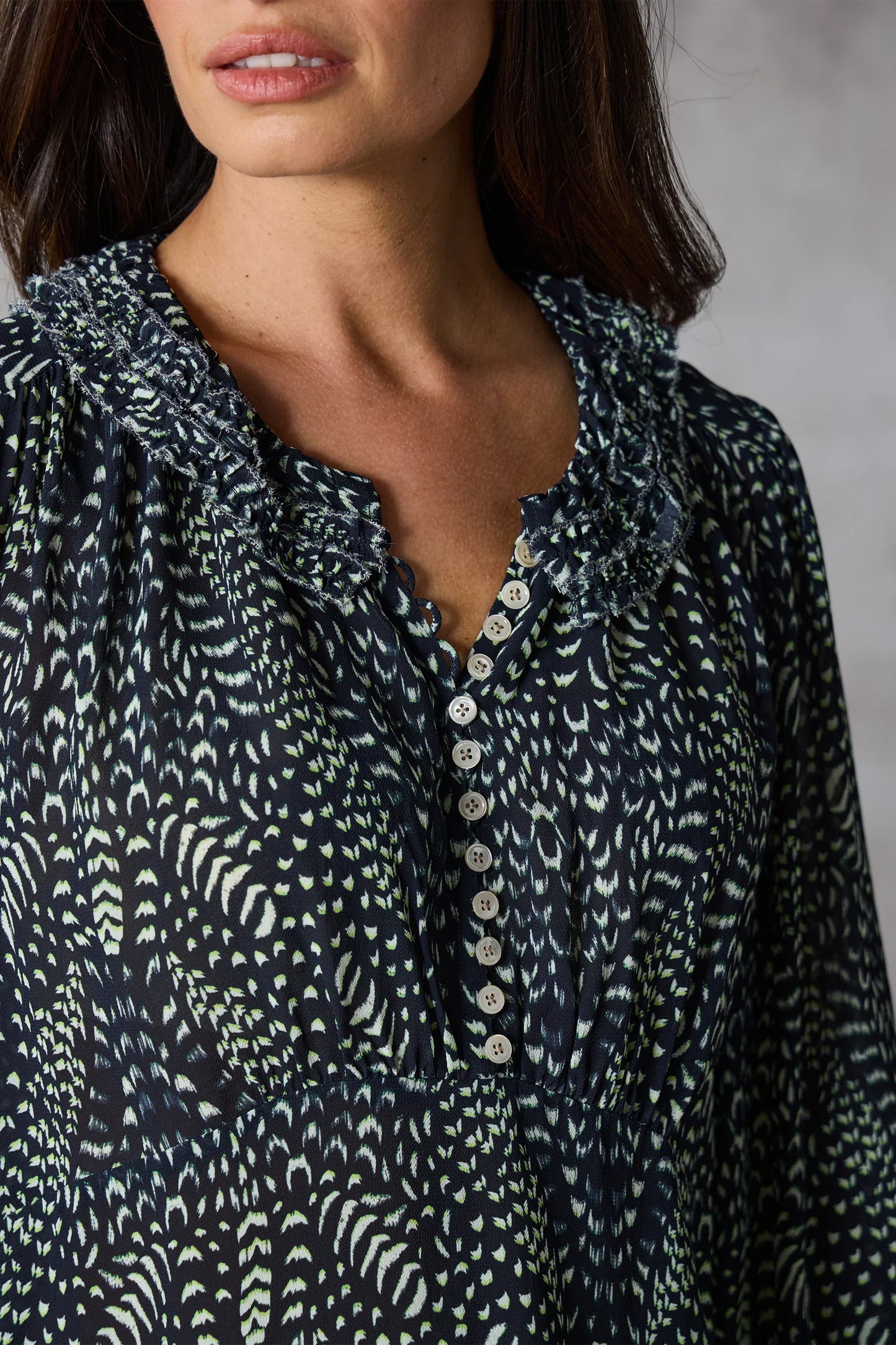Santiago Top Animal Print