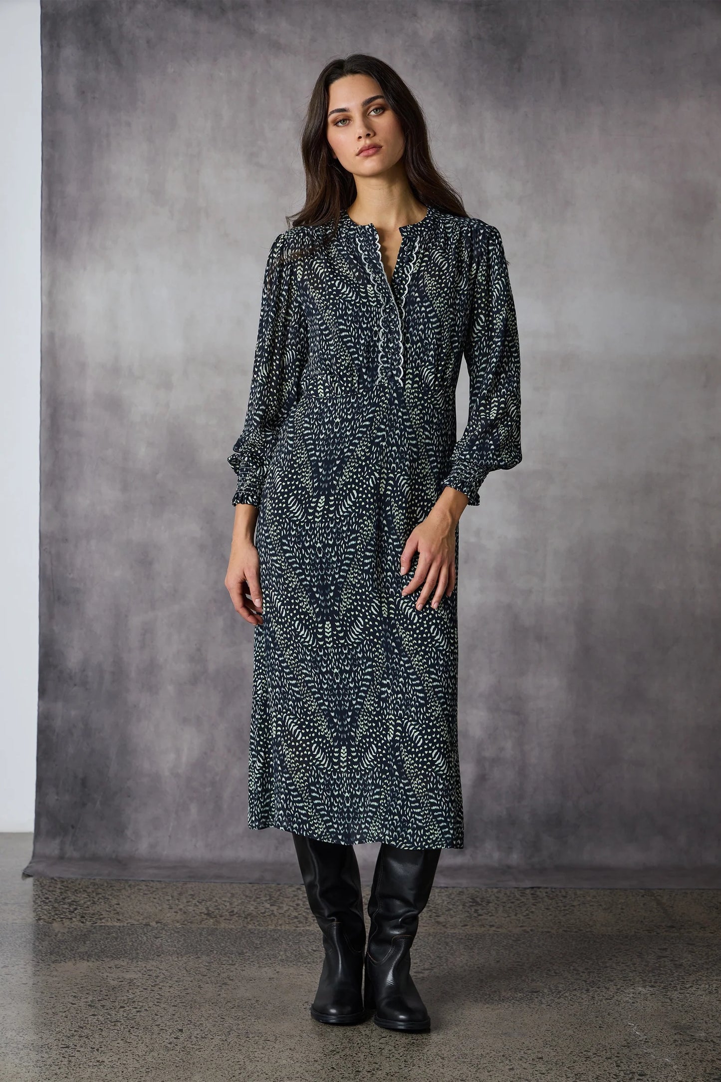 Santiago Dress Animal Print