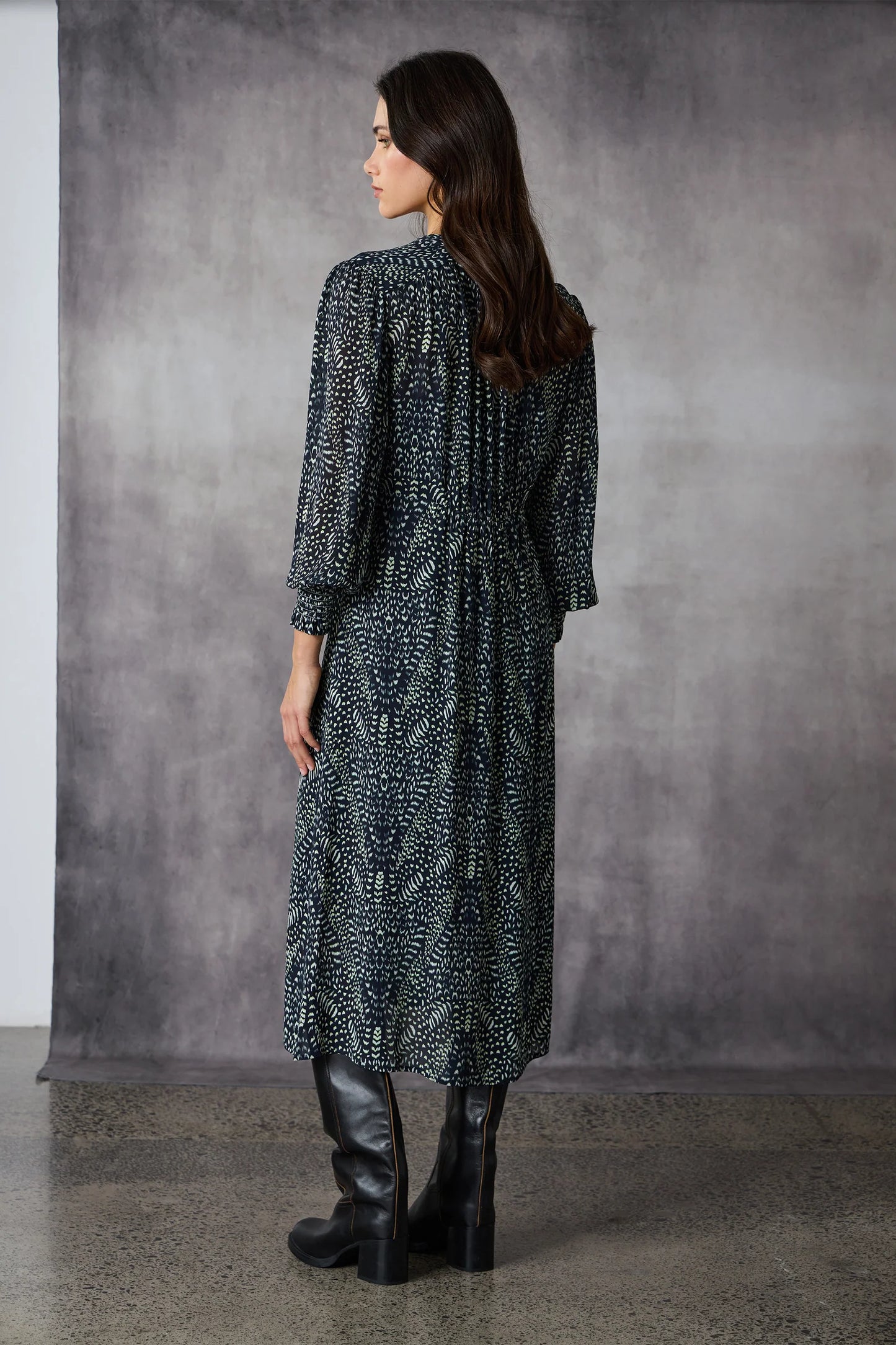 Santiago Dress Animal Print