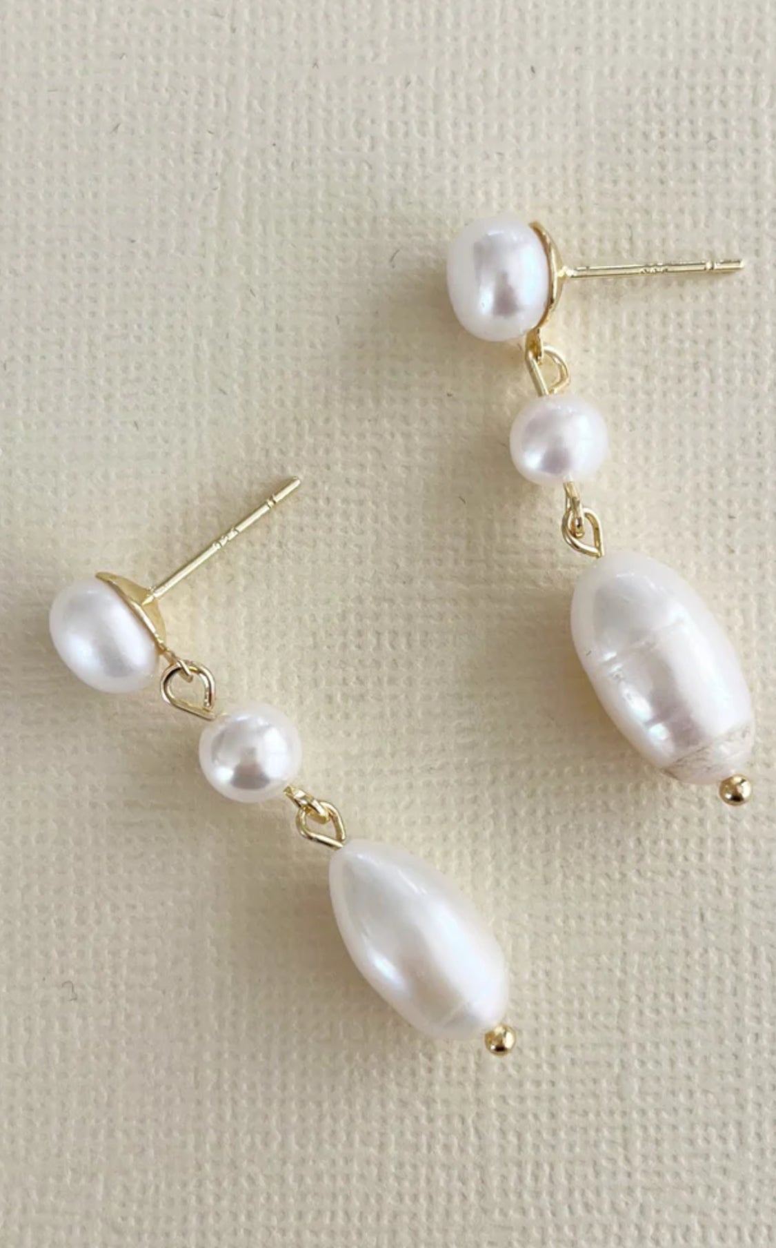 Evie Freshwater Pearl Earrings