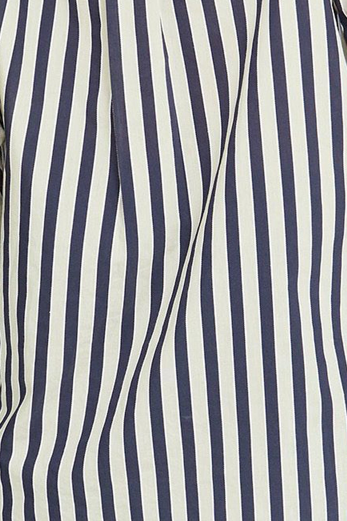 Ribbon Stripe Shirt Ink/Barley