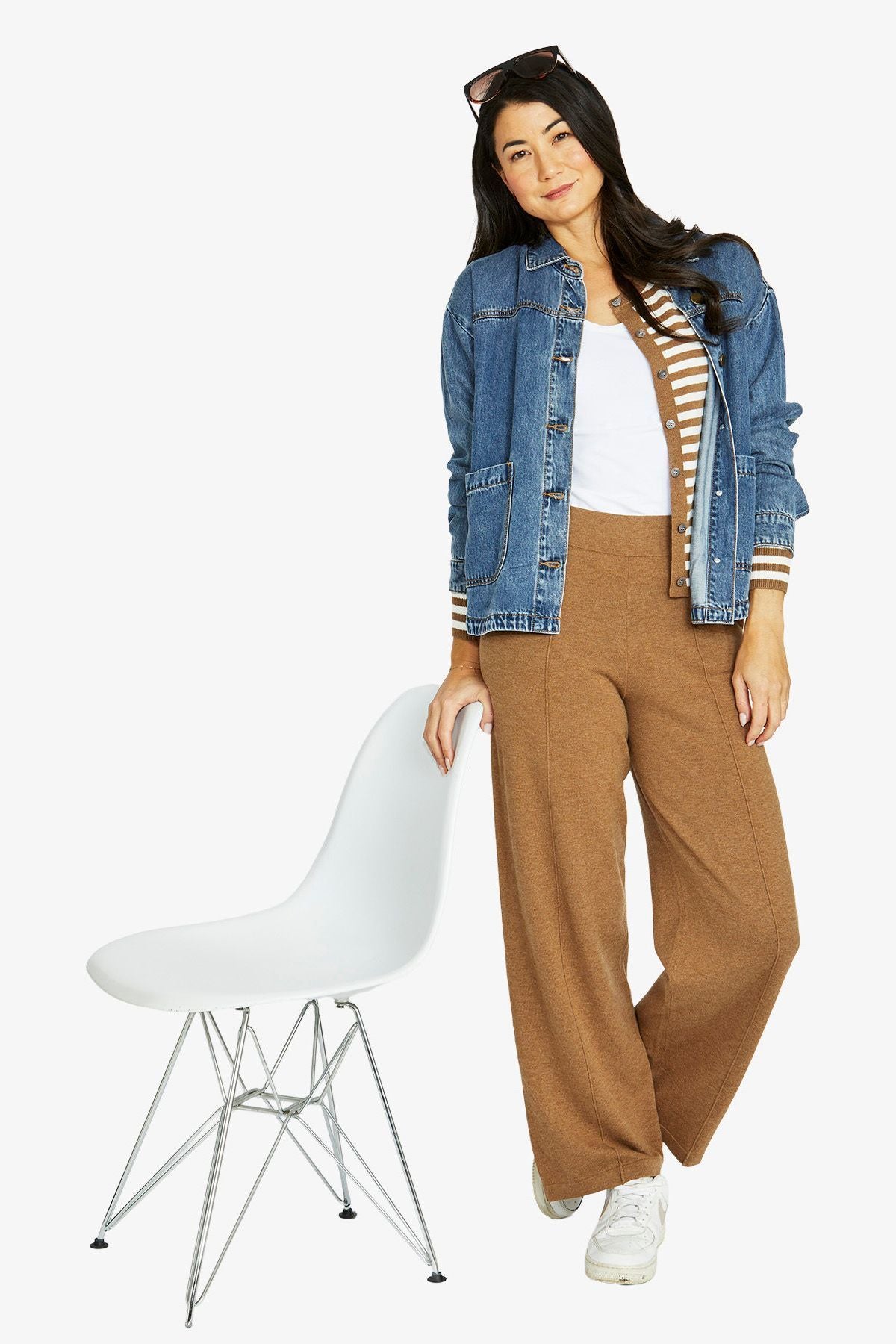 Soft Denim Jacket Mid Blue