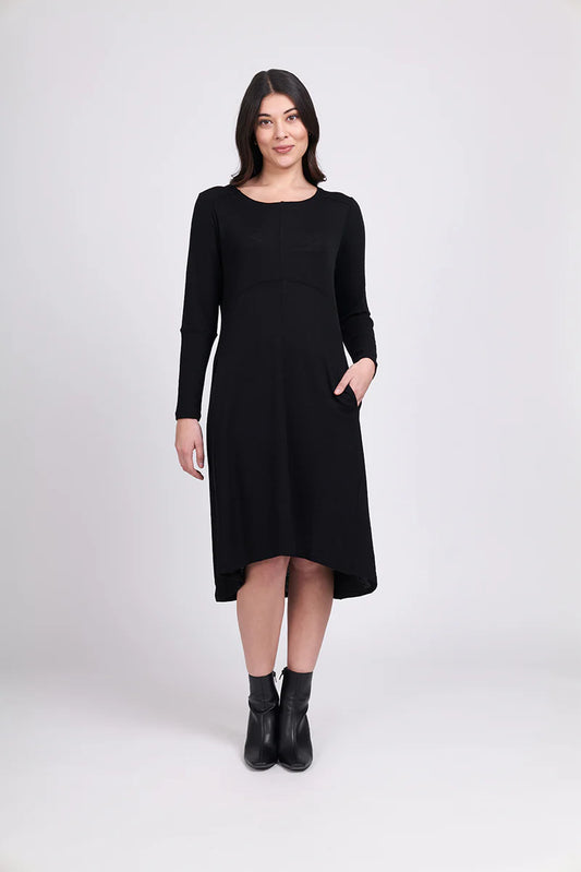 Swipe Right Dress Black