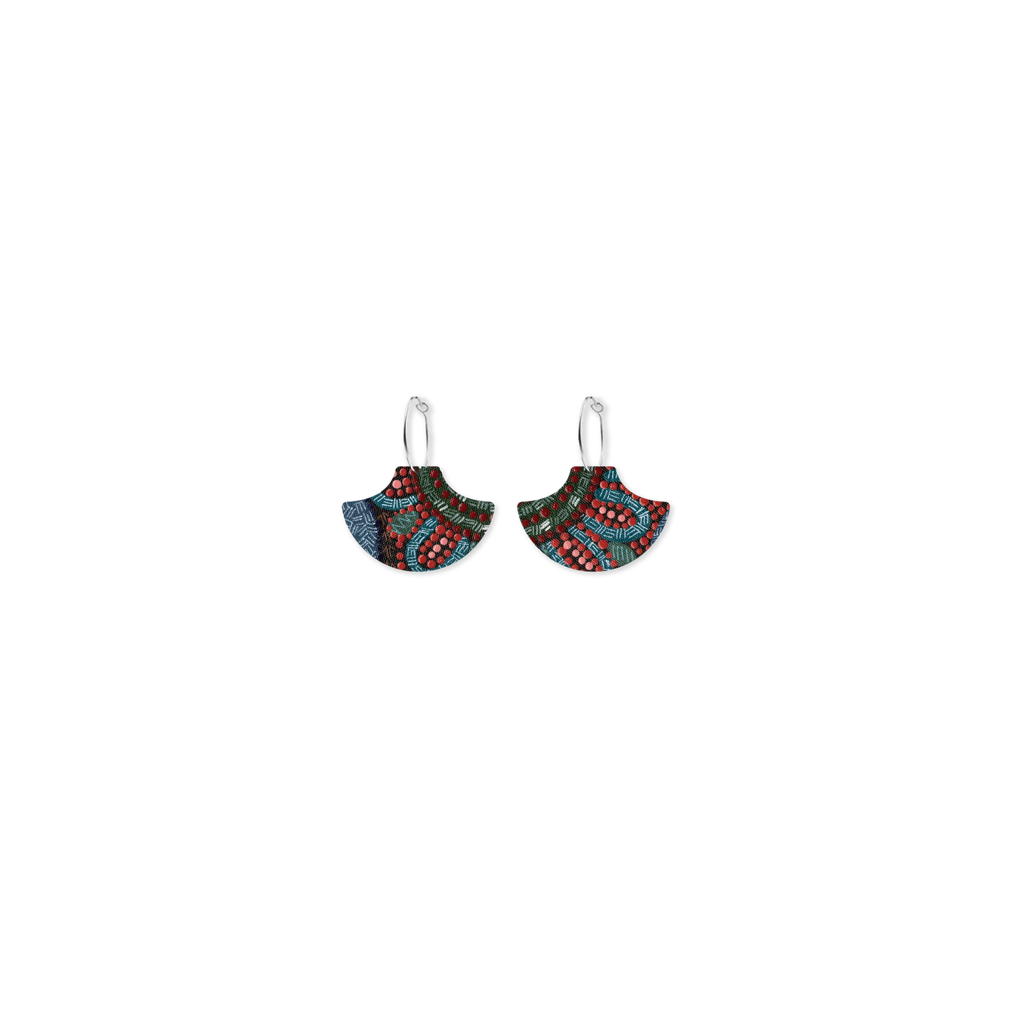 Jellurgal Generations Pagoda Hoop Earring