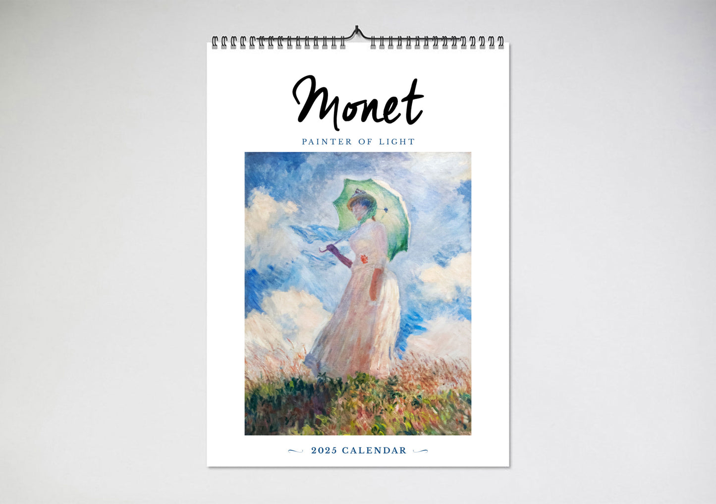 Monet 2025 Wall Calendar