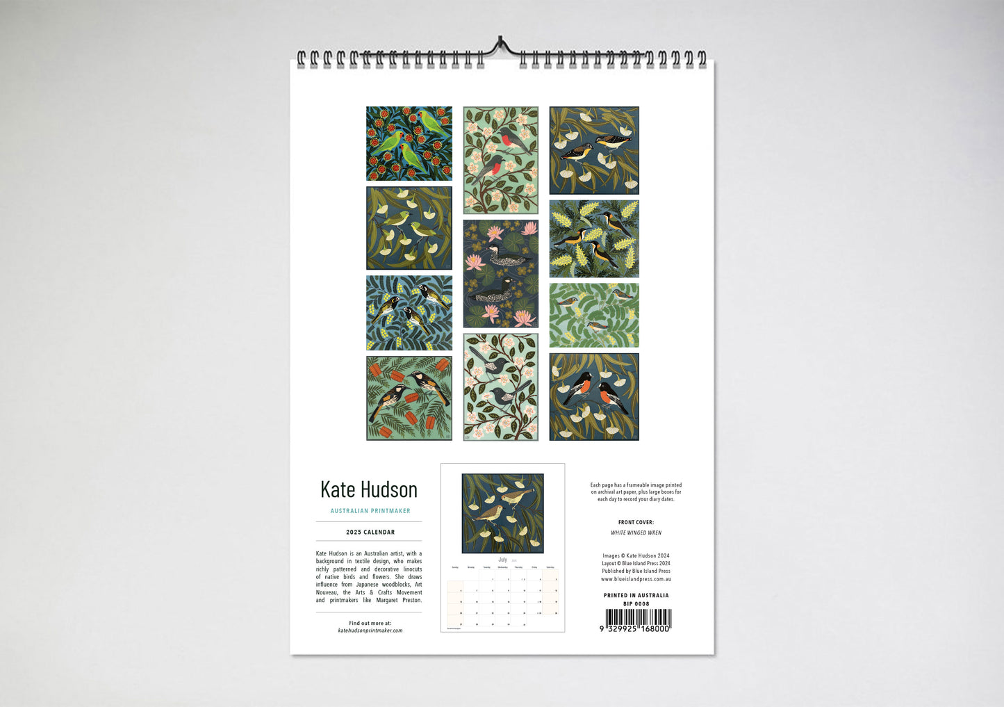 Kate Hudson 2025 Wall Calendar Ivy & Grace