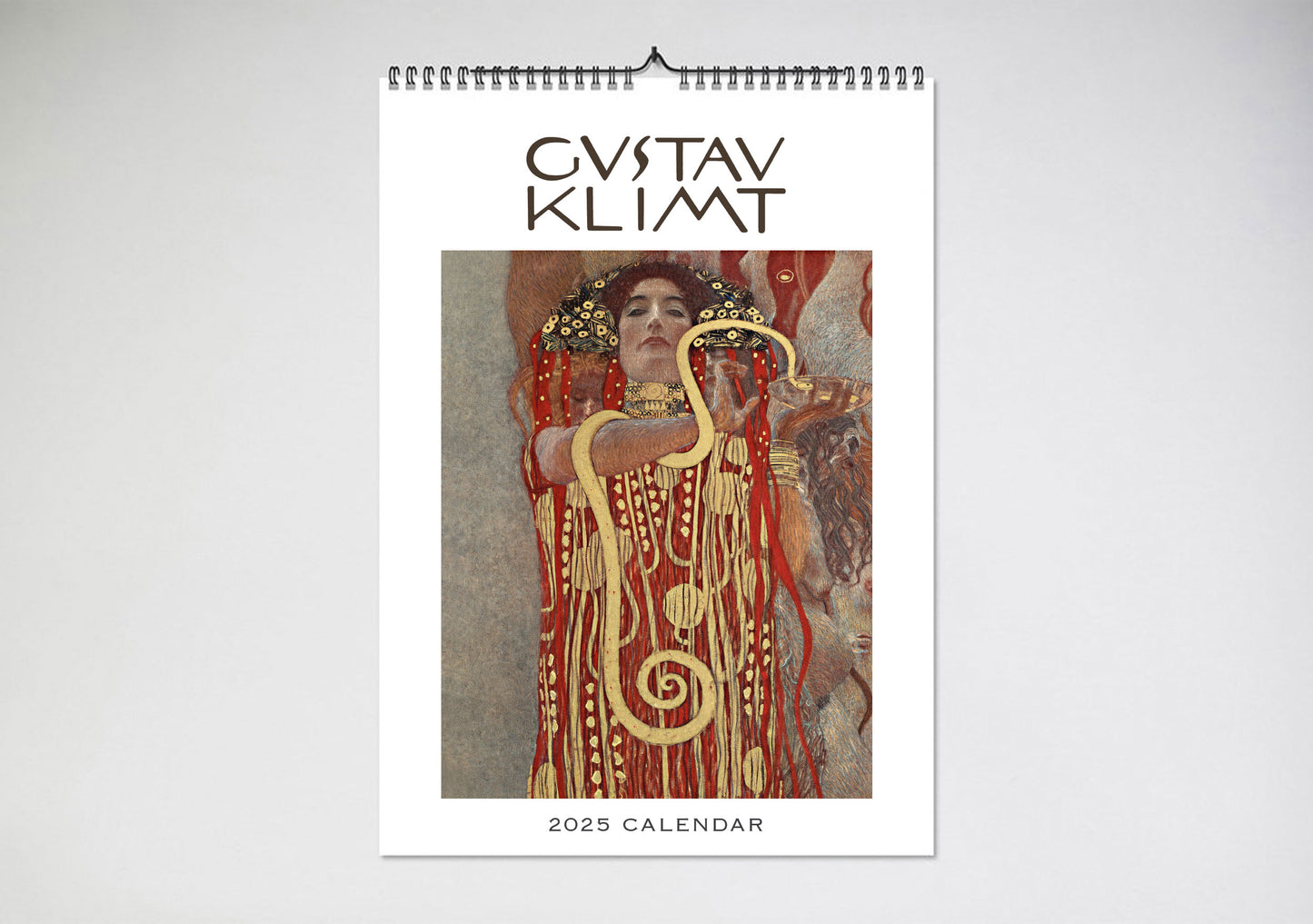 Gustav Klimt 2025 Wall Calendar Ivy & Grace