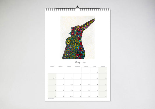 Christine Upton 2025 Wall Calendar