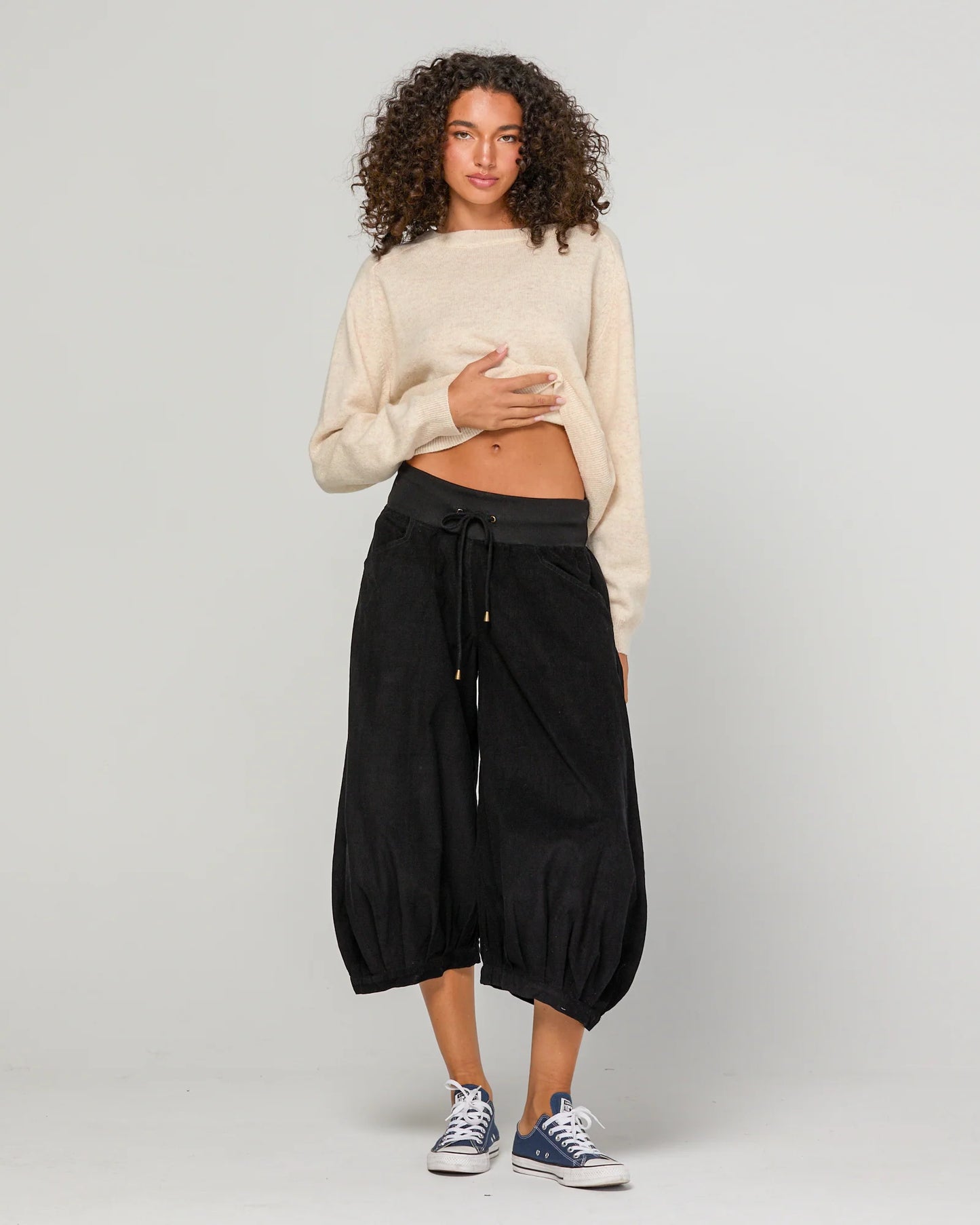 Cord Guru Pant Black