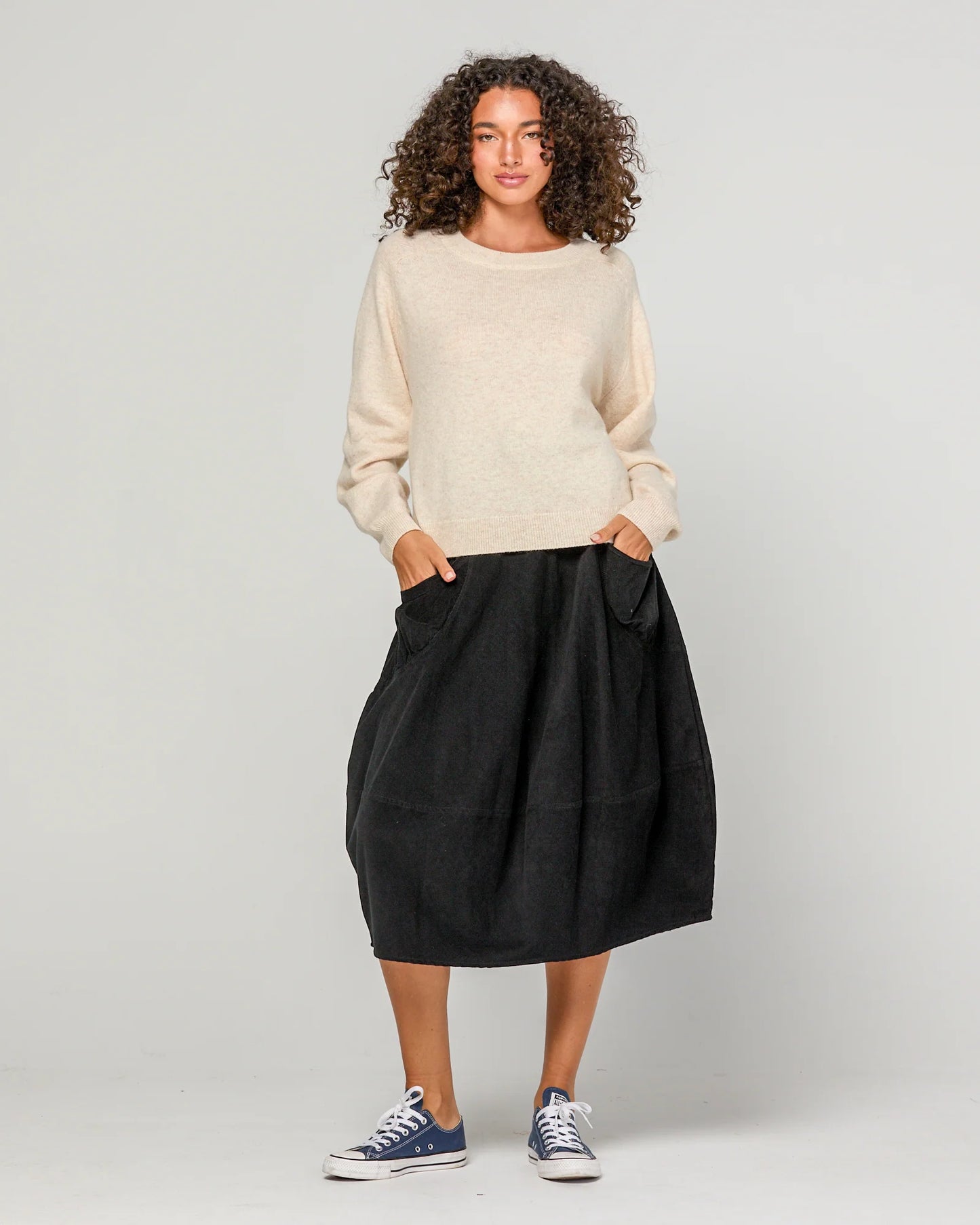Cord Guru Skirt Black