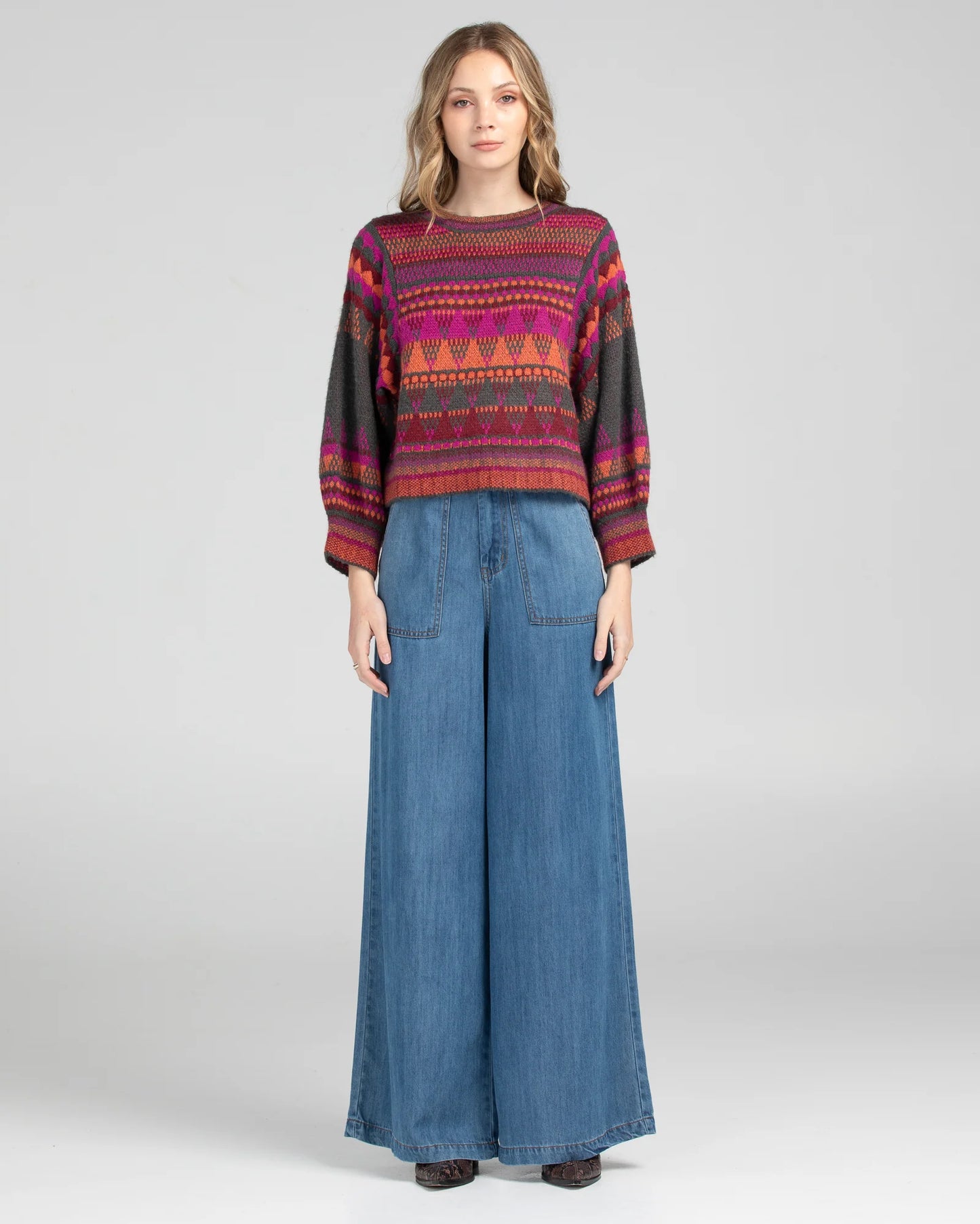 Sofia Jumper - Berry