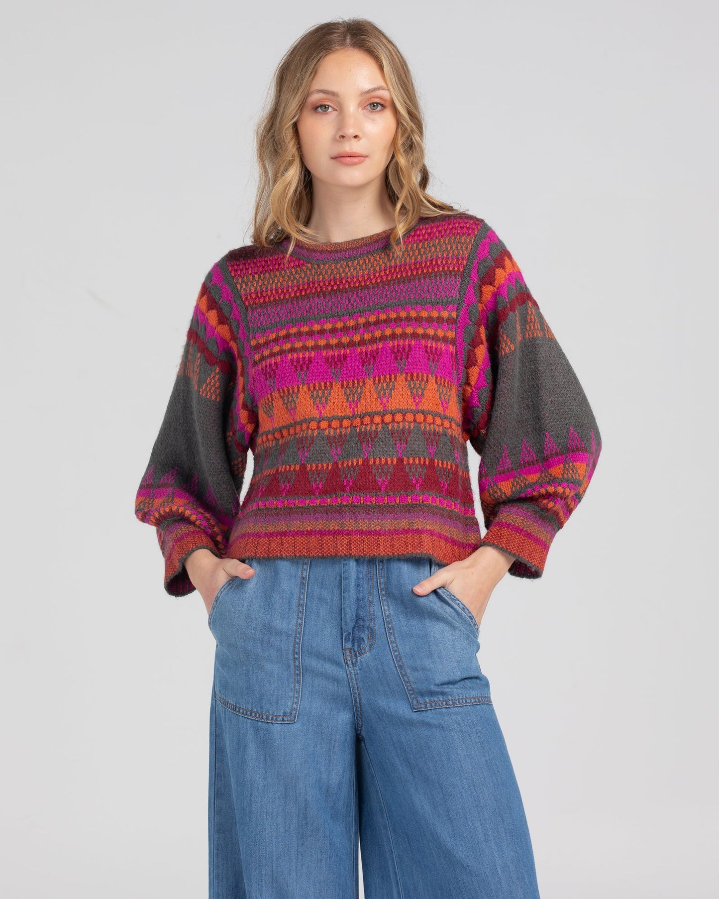 Sofia Jumper - Berry