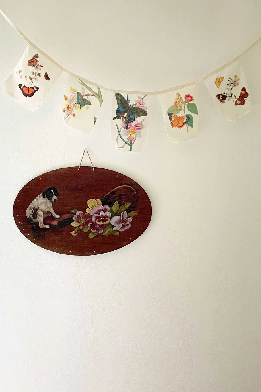 Lazybones Butterfly Garland Organic Cotton