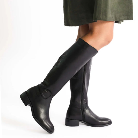 Eos Celestial Boots Black Leather