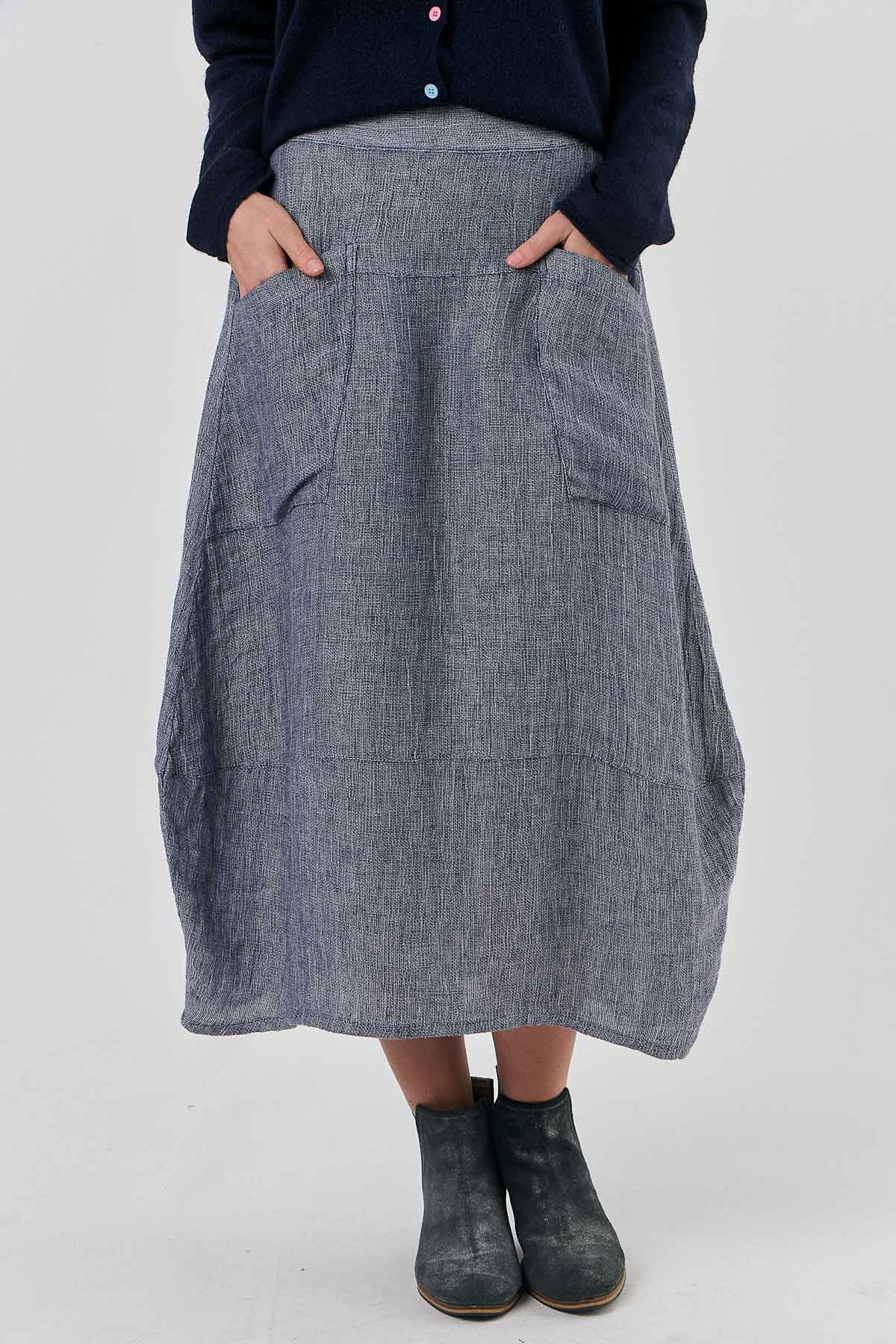 Linen Skirt Nightfall