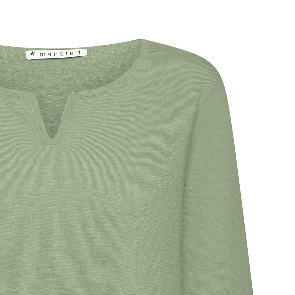 Kajsa Long Sleeve T-Shirt - Khaki