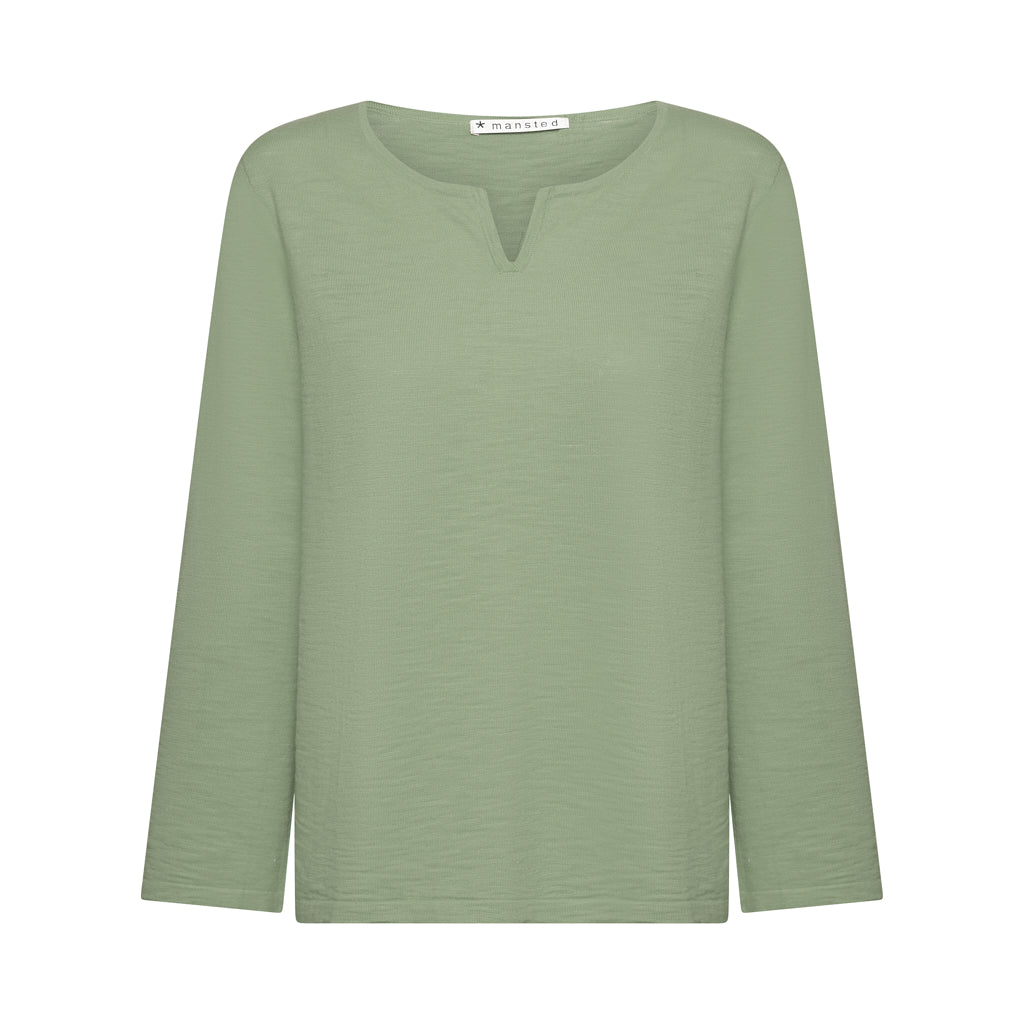 Kajsa Long Sleeve T-Shirt - Khaki