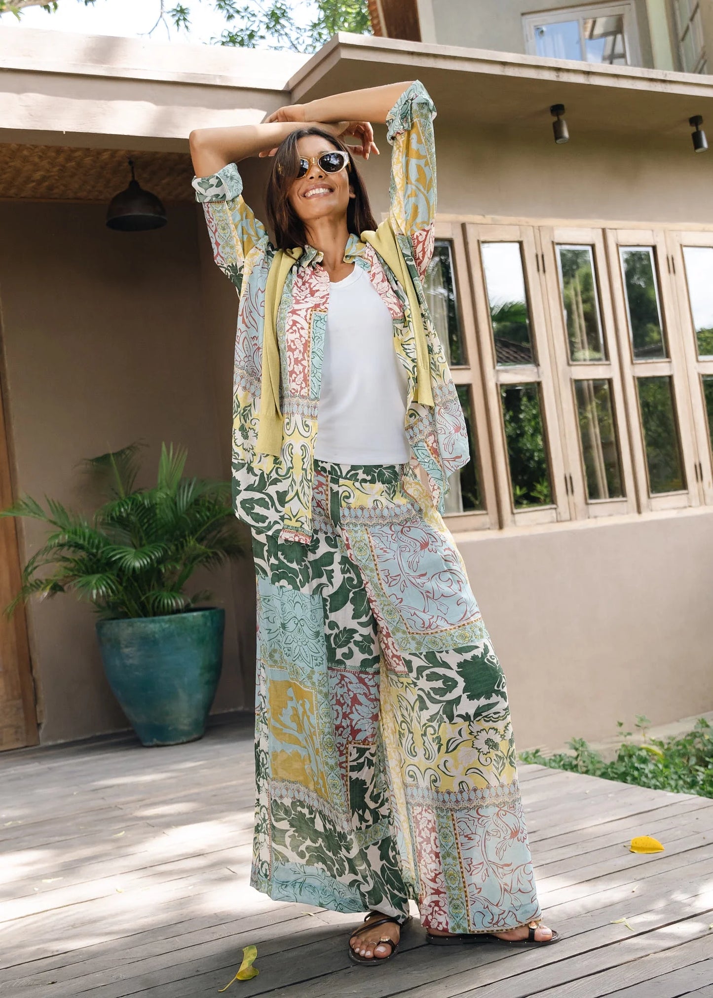 Easy Flow Pant Mosaic