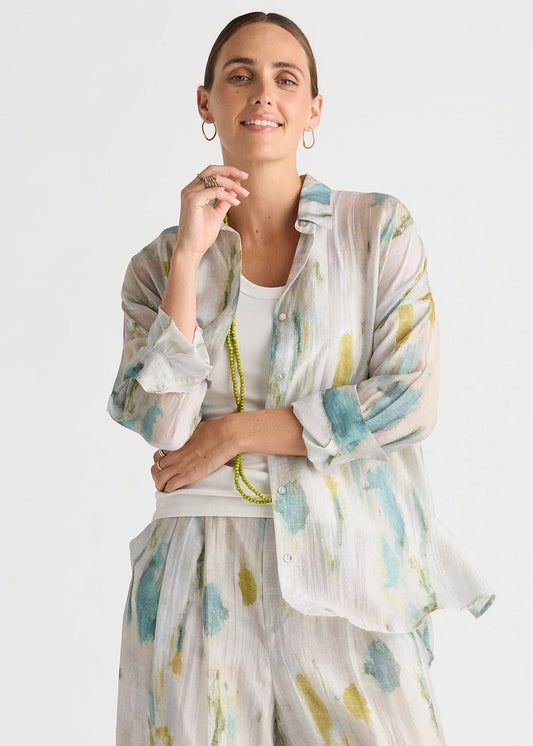 LC8885 Print Shirt MIRAGE