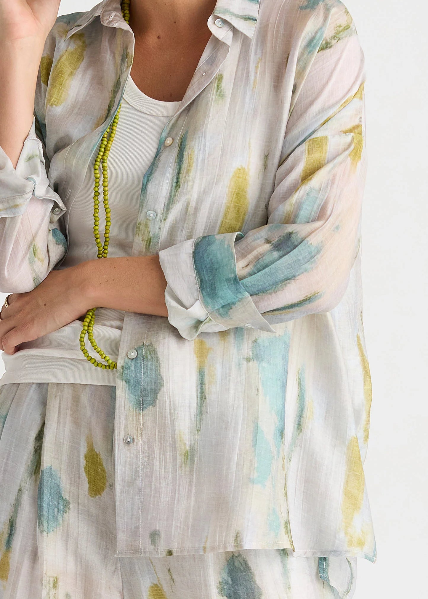 LC8885 Print Shirt MIRAGE