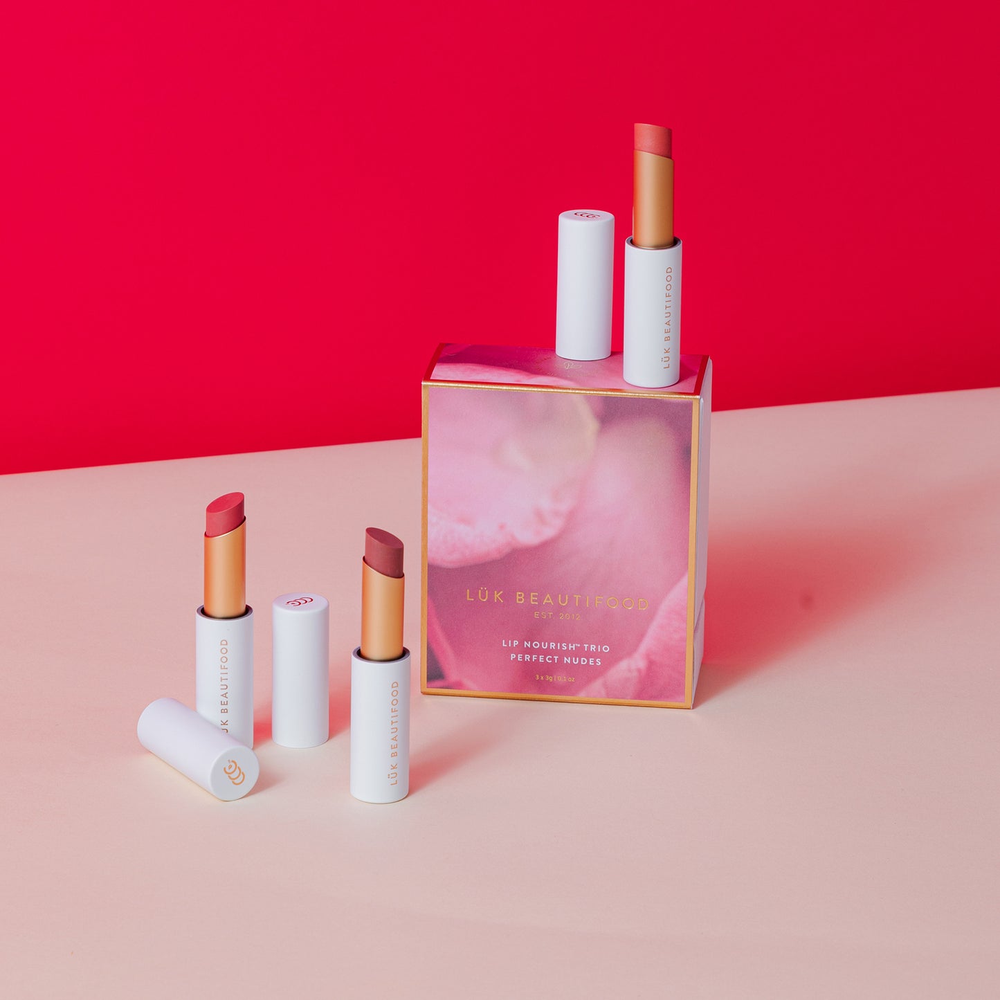 Lip Nourish Trio – Perfect Nudes