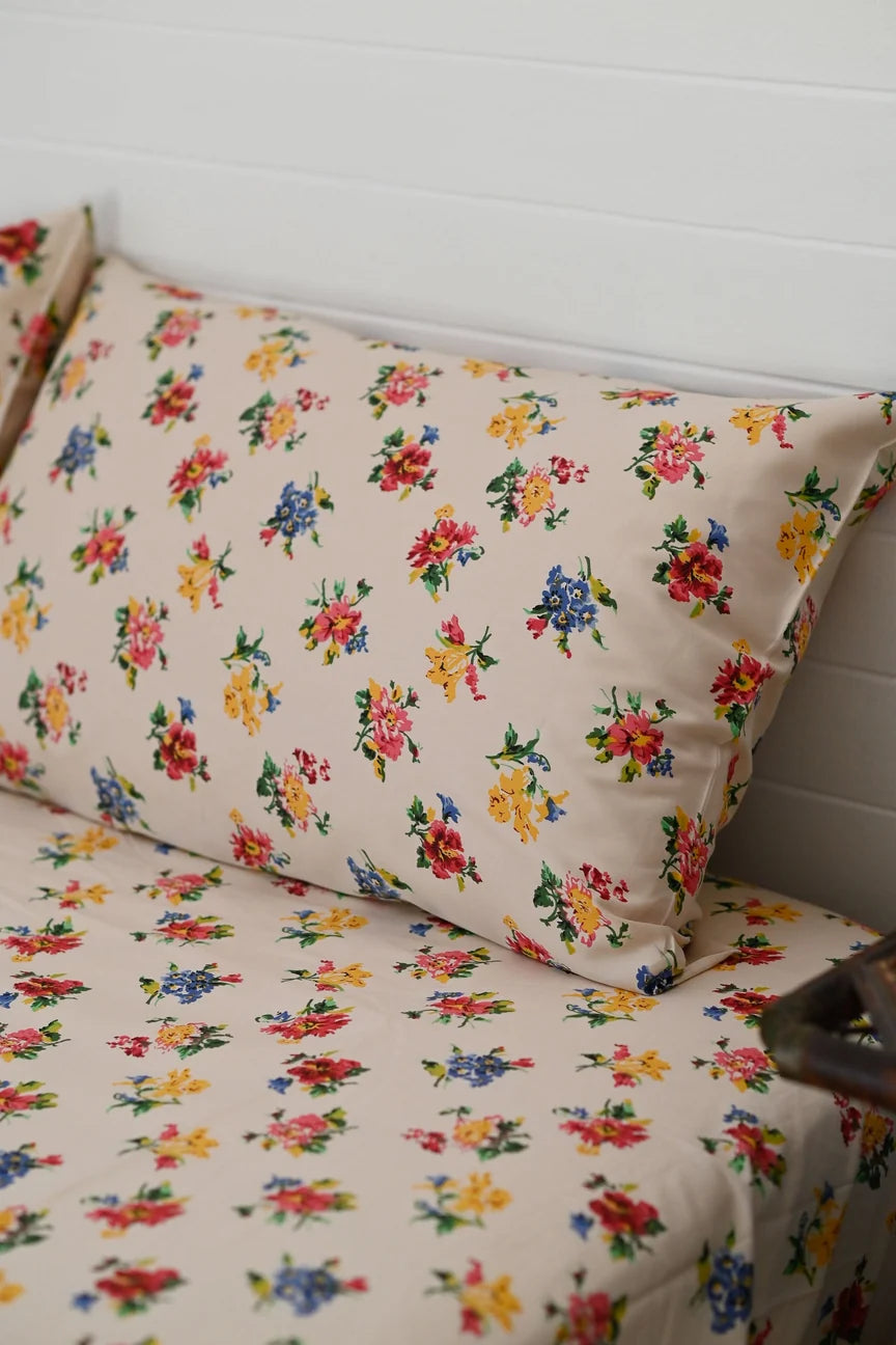 Meadow Pillow Case Set Organic Cotton