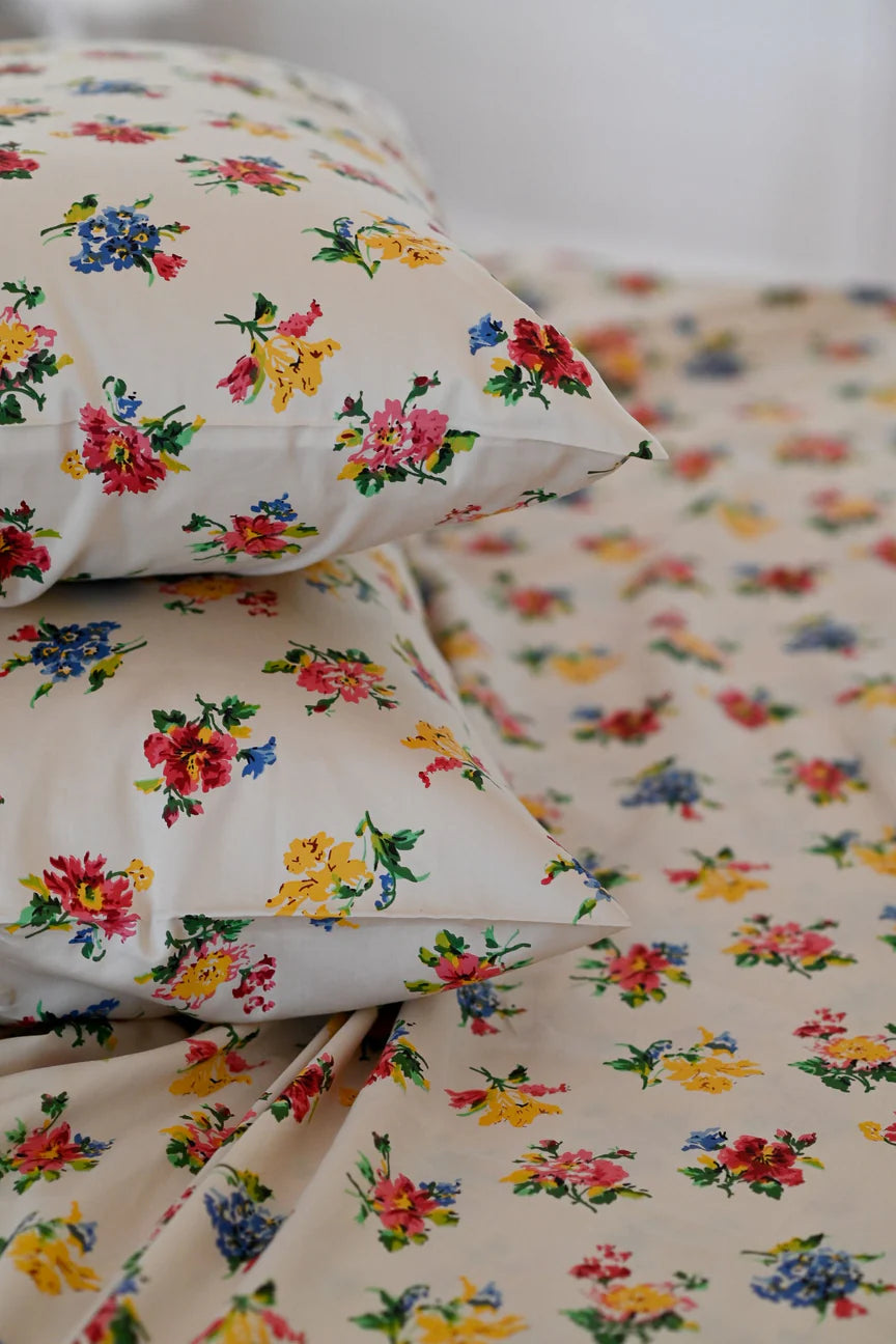 Meadow Pillow Case Set Organic Cotton