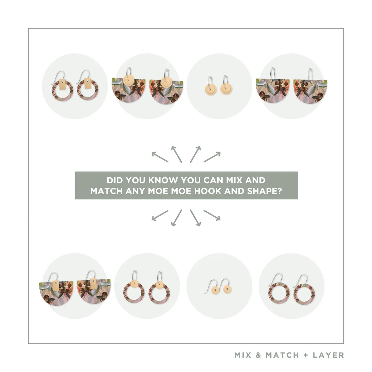 Ellis Rowan Gumnuts Bell Halo Pack Earring