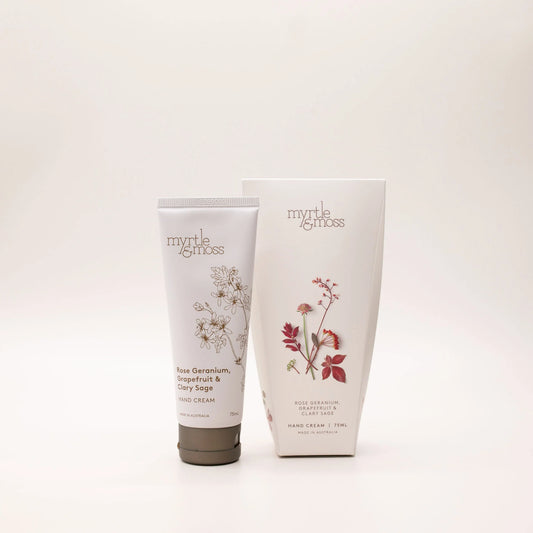 Hand Cream 75ml Rose Geranium Grapefruit & Clary Sage