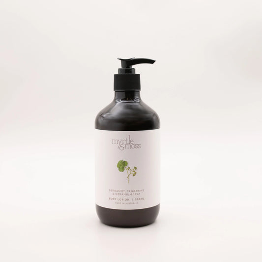 Body Lotion 500ml Bergamot Rind Tangerine & Geranium Leaf
