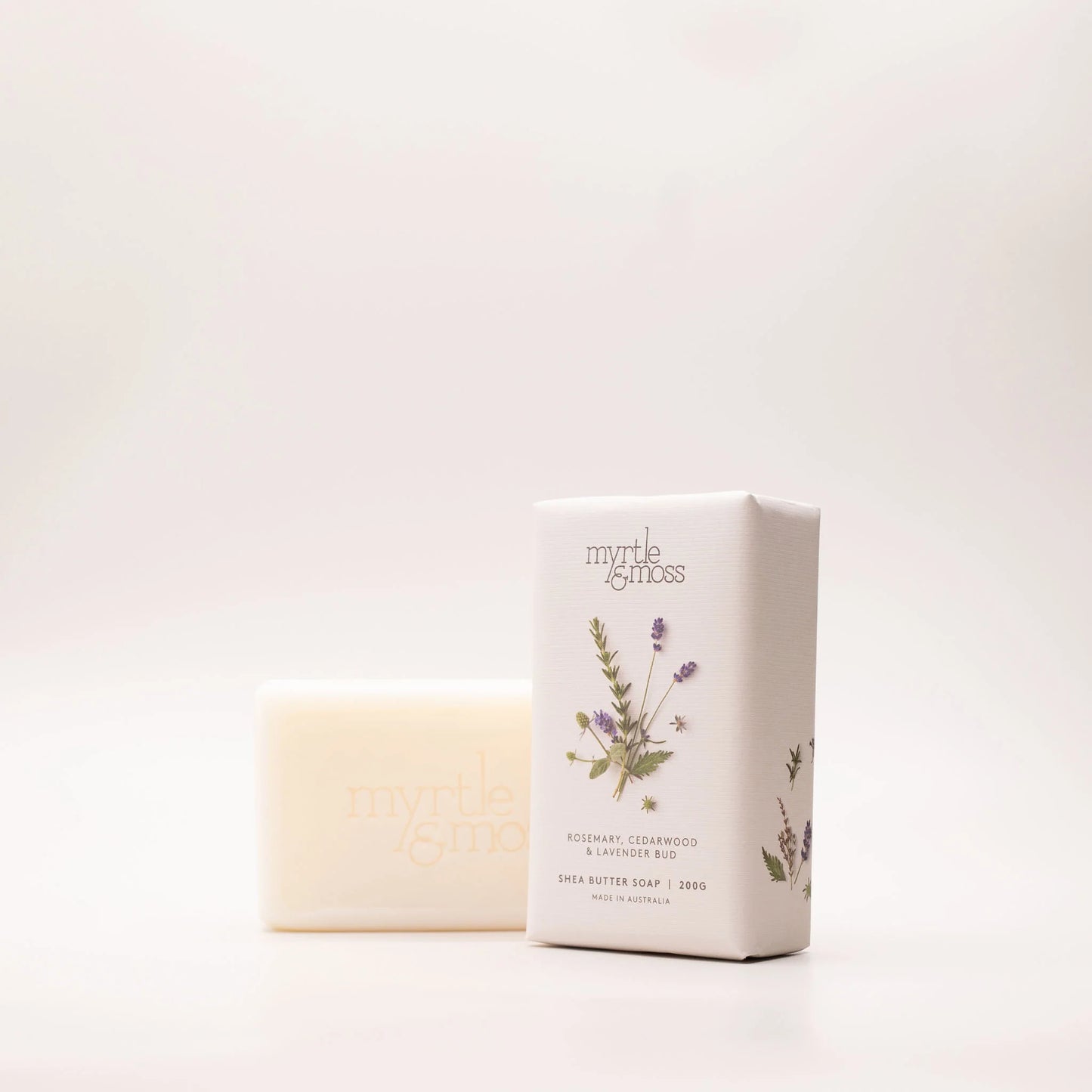 Shea Butter Soap Rosemary Cedarwood & Lavender Bud