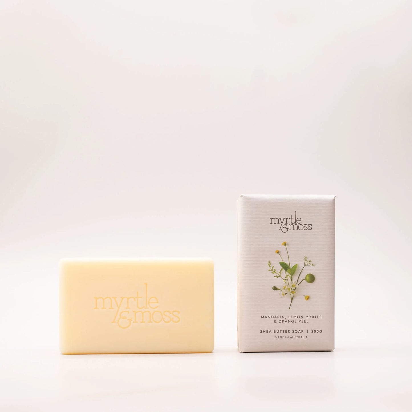 Shea Butter Soap Mandarin Lemon Myrtle & Orange Peel