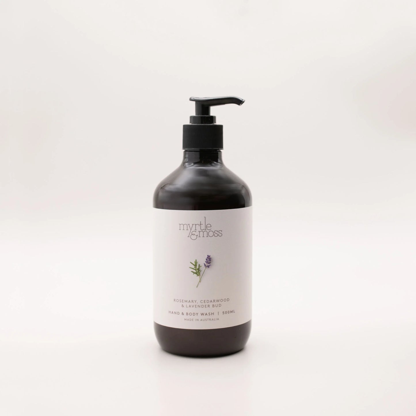 Hand & Body Wash 500ml Rosemary Cedarwood & Lavender Bud