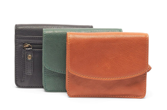 Valerie Small Leather Wallet Green
