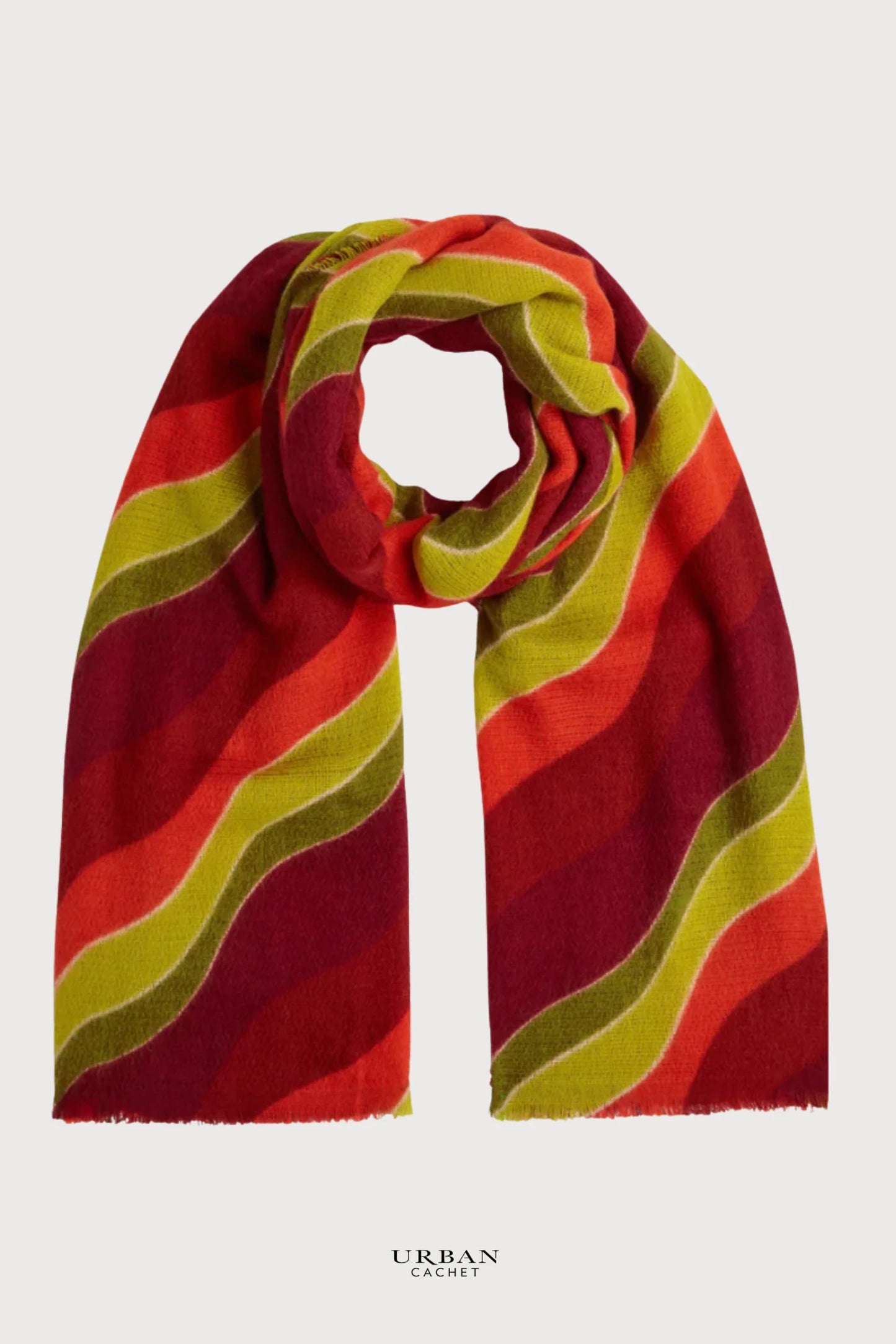 Razzle Scarf in Rio Red