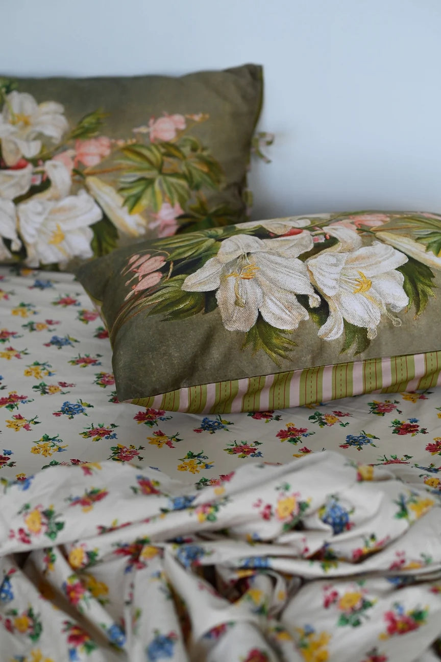 Tiger Lilies Organic Cotton Pillowcase Set