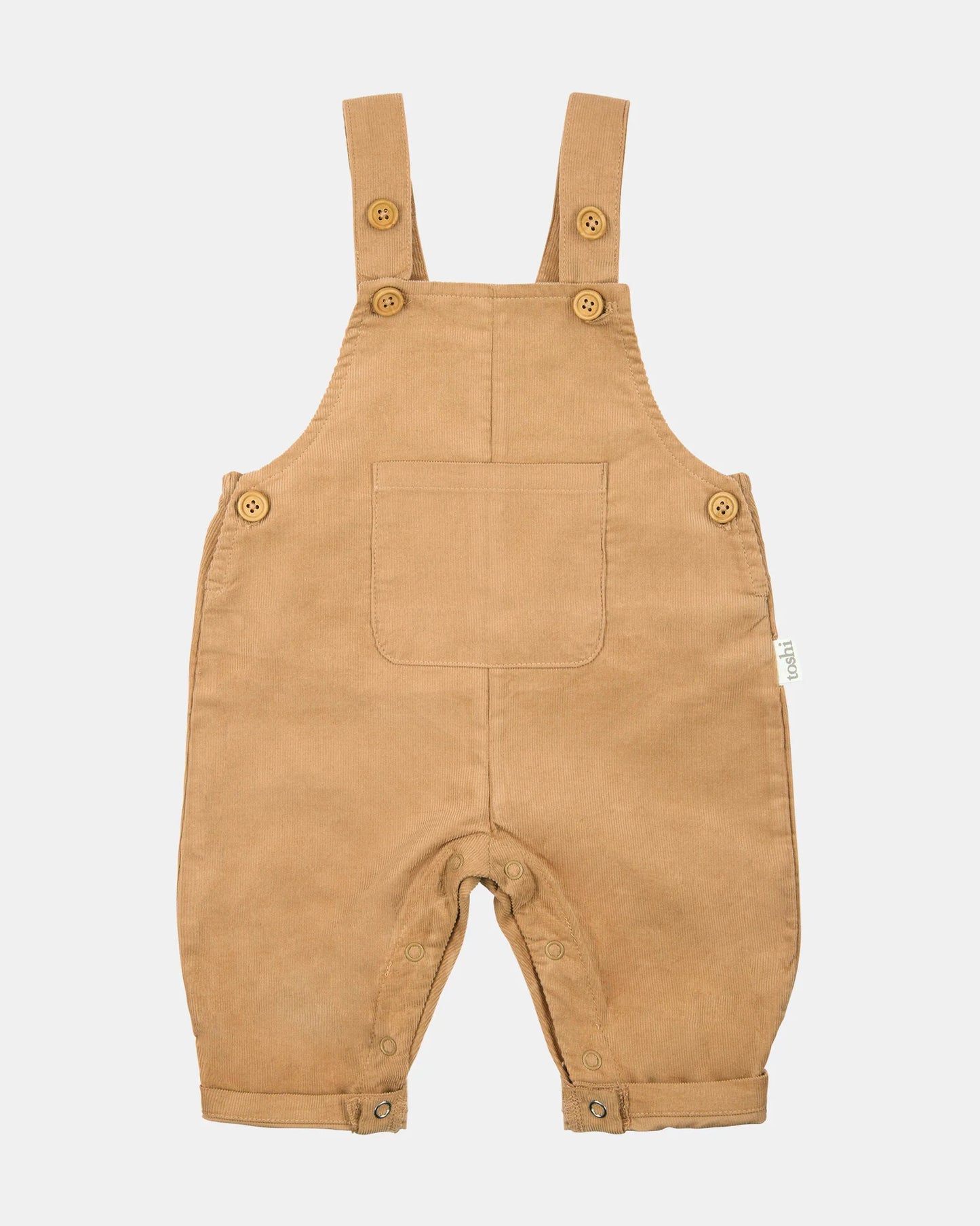 Baby Overalls Corduroy Quincy/Driftwood