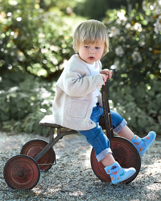 Organic Cardigan Remy/Oatmeal